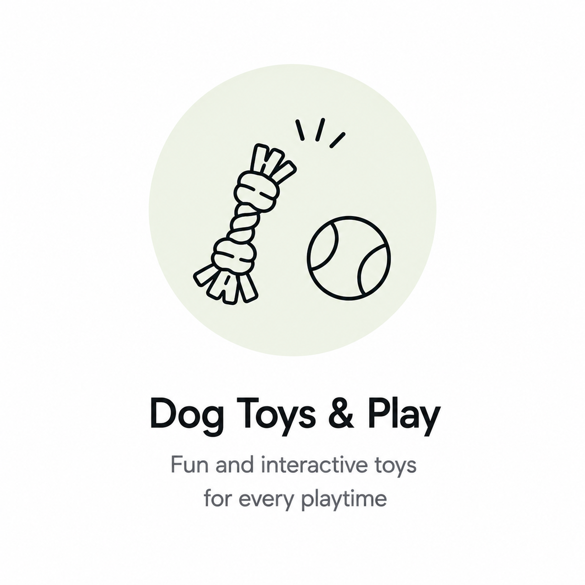 Dog Toys & Play