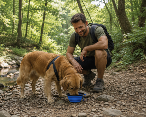 Collapsible Travel Bowl