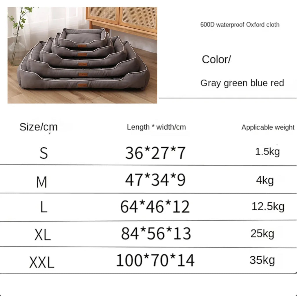 Orthopedic Dog Sofa Bed