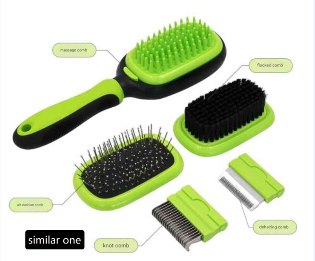 Self-Cleaning Grooming Brush