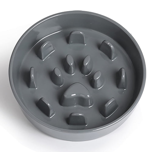 Ceramic Slow Feeder Dog Bowl