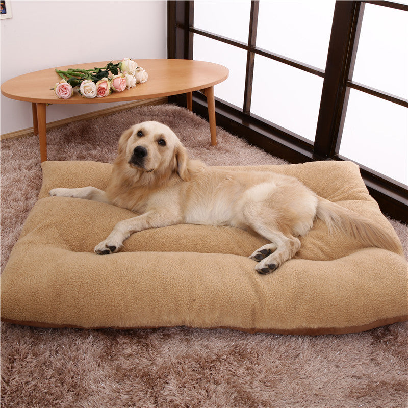 Warm & Plush Comfort Dog Bed for Large Dogs